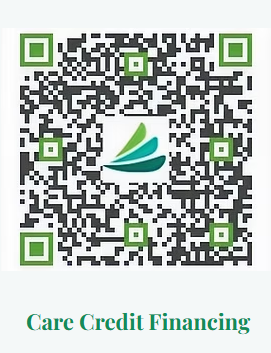 CareCredit Financing QR code supplied by Lakehills Dental Center
